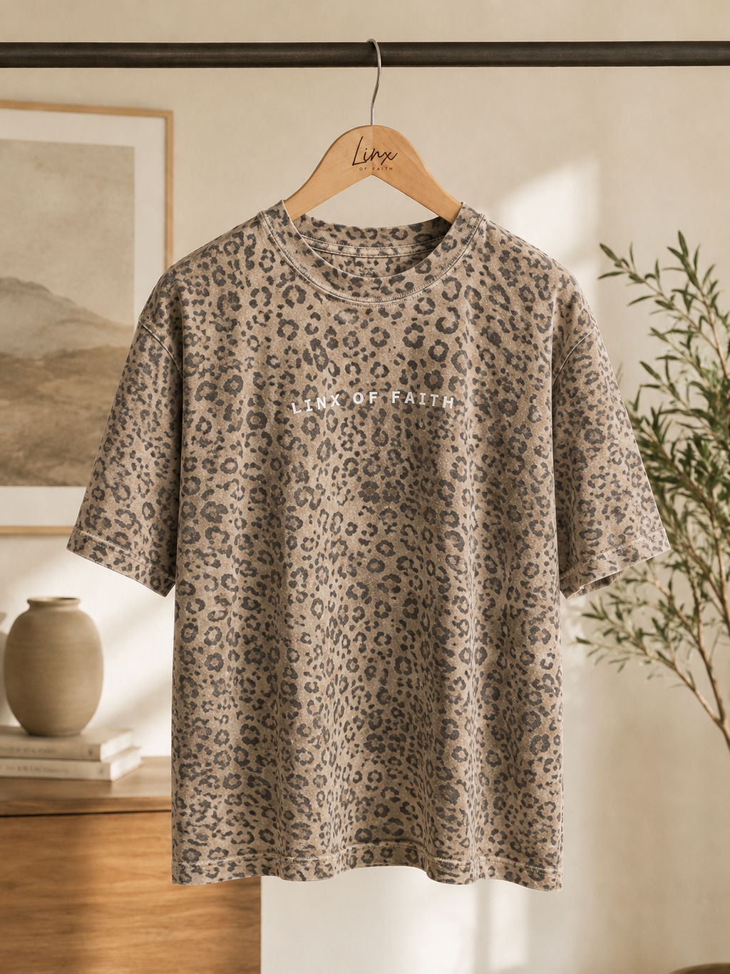 Boxy Cheetah Shirt ￼