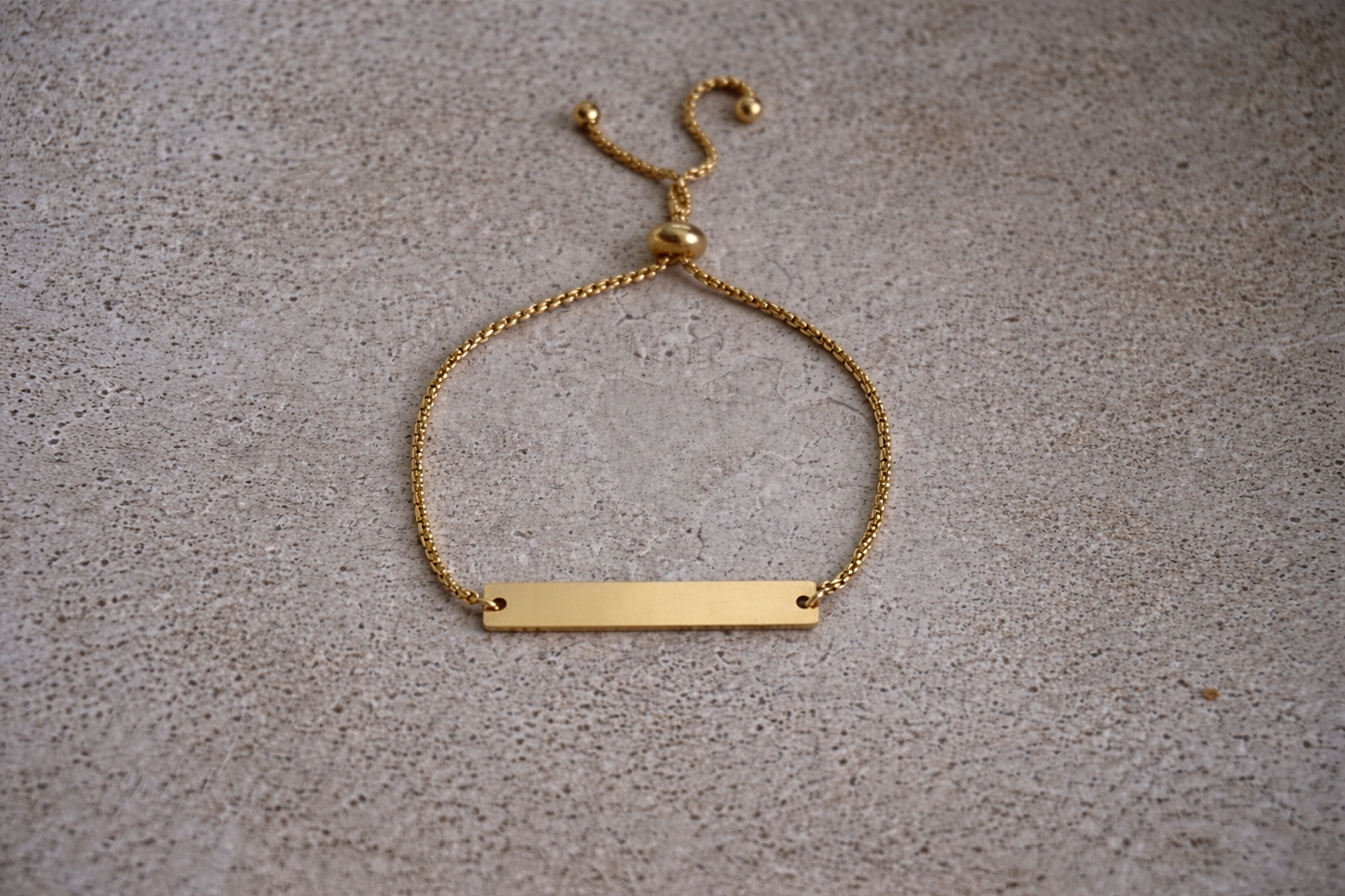 Customizable Bar Bracelet