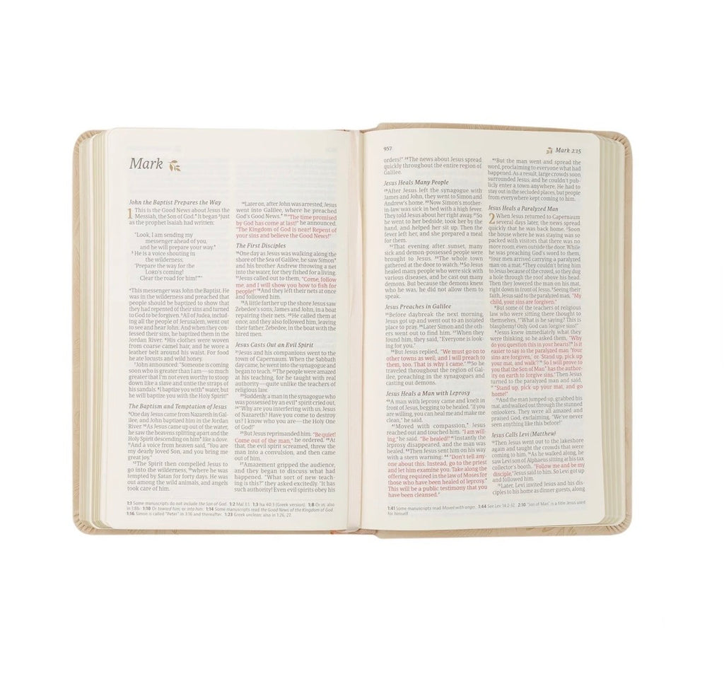 NLT COMPACT BIBLE: SONORA THEME
