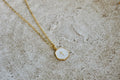 White Cross Necklace